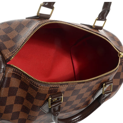 Louis Vuitton Damier Ebene Speedy 30 6 of 9