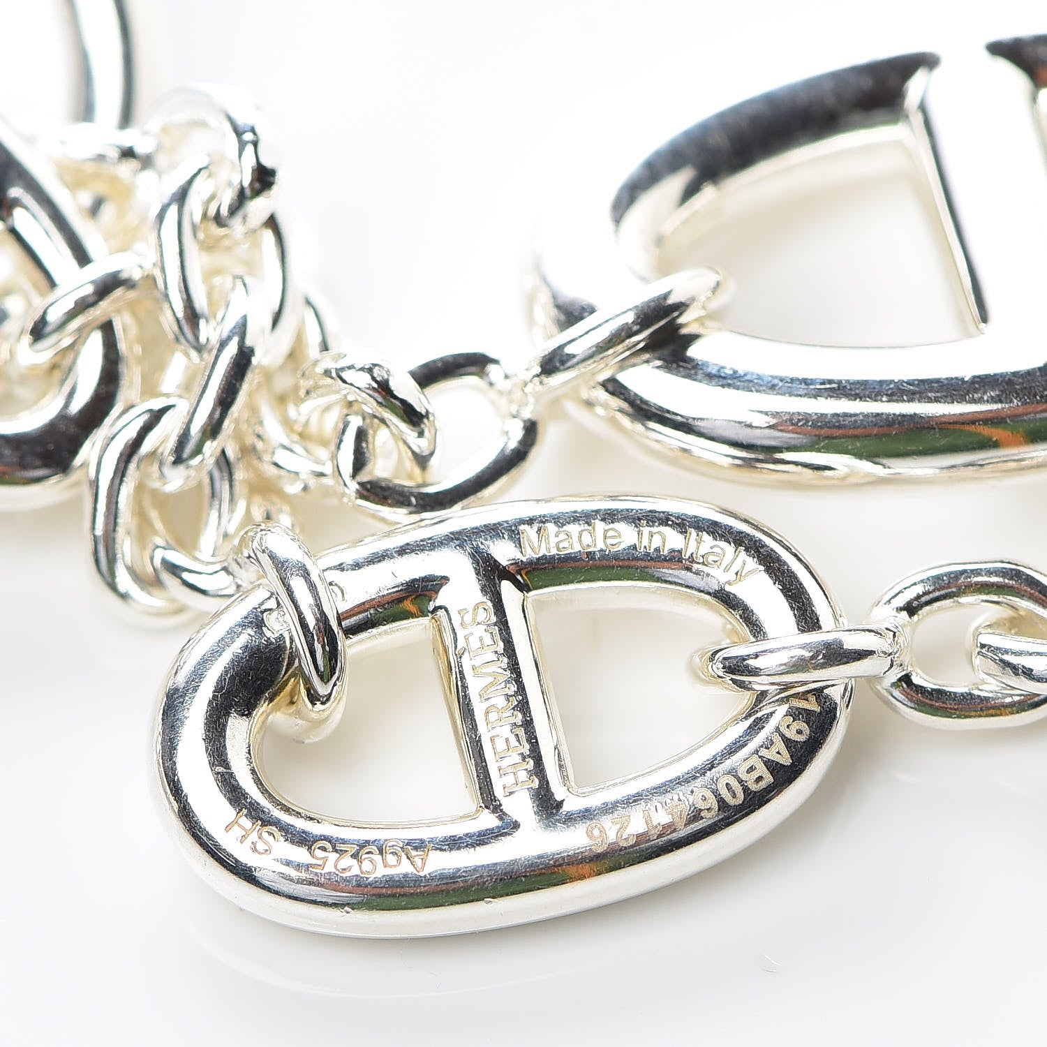 Hermes Sterling Silver Farandole Bracelet SH 4 of 6