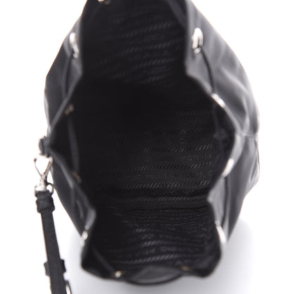Prada Tessuto Nylon Vela Wristlet Black 5 of 9