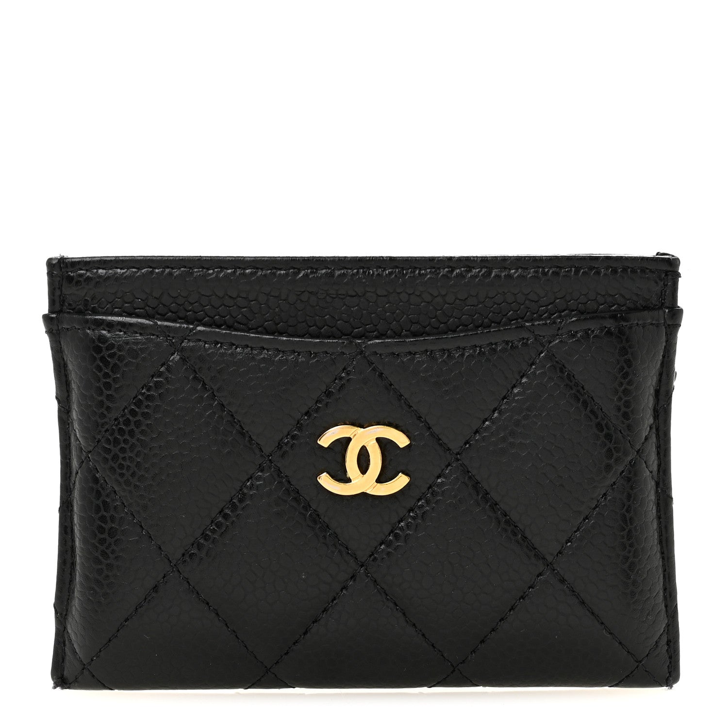 Chanel Caviar Quilted Card Holder Black 1 of 13