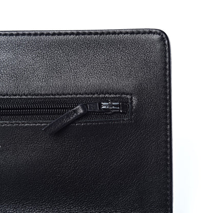 Chanel Caviar Timeless CC Wallet On Chain WOC Black 6 of 14