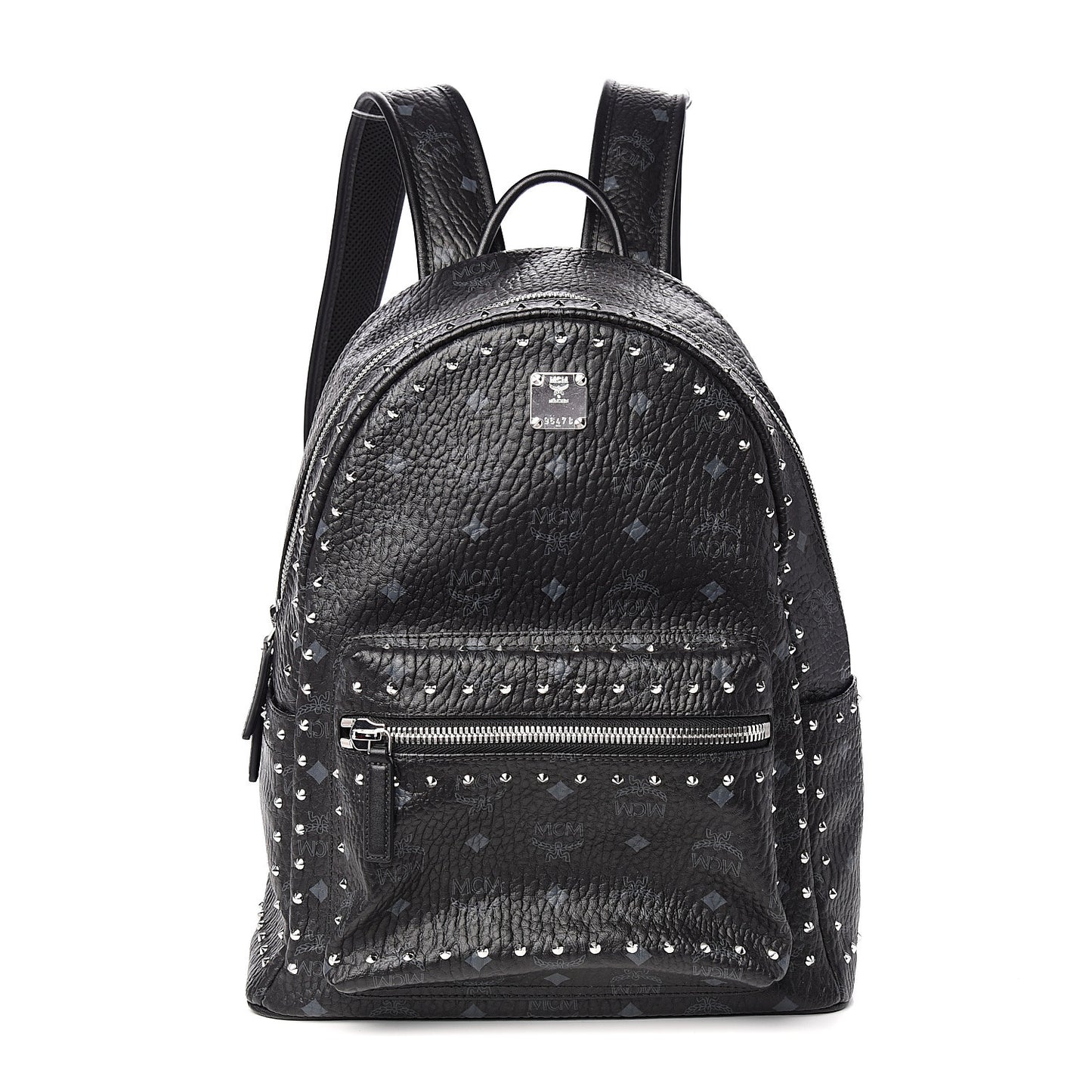 Visetos Studded Small Stark Backpack Black