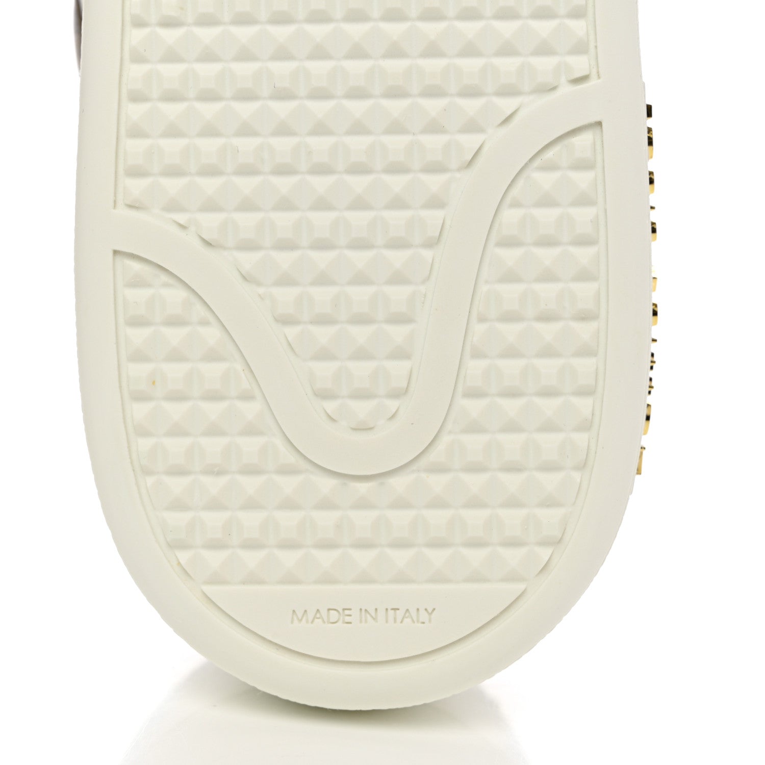 Louis Vuitton Calfskin Monogram Damier Tressage Frontrow Sneakers 37 White 9 of 9