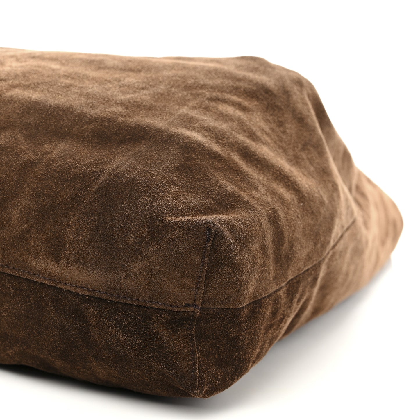 Suede Bindle Bag Espresso