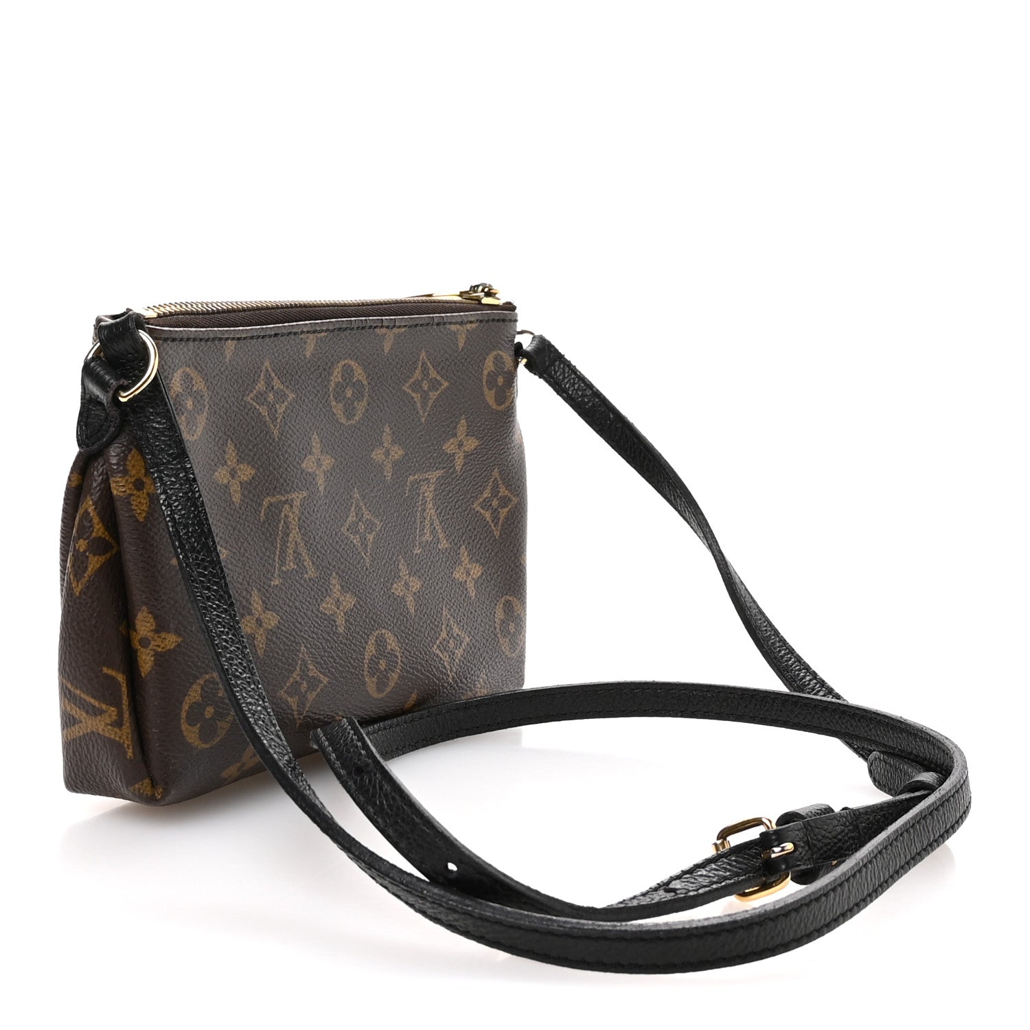 Louis Vuitton Monogram Pallas Crossbody Black 3 of 11