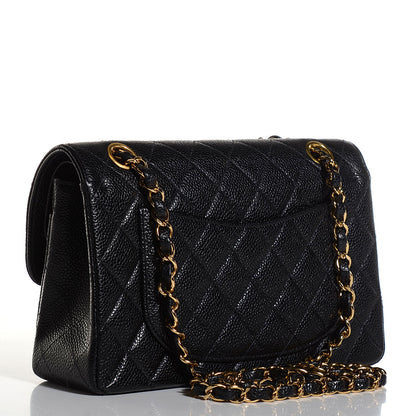 Chanel Caviar Quilted Small Double Flap Black 3 of 7