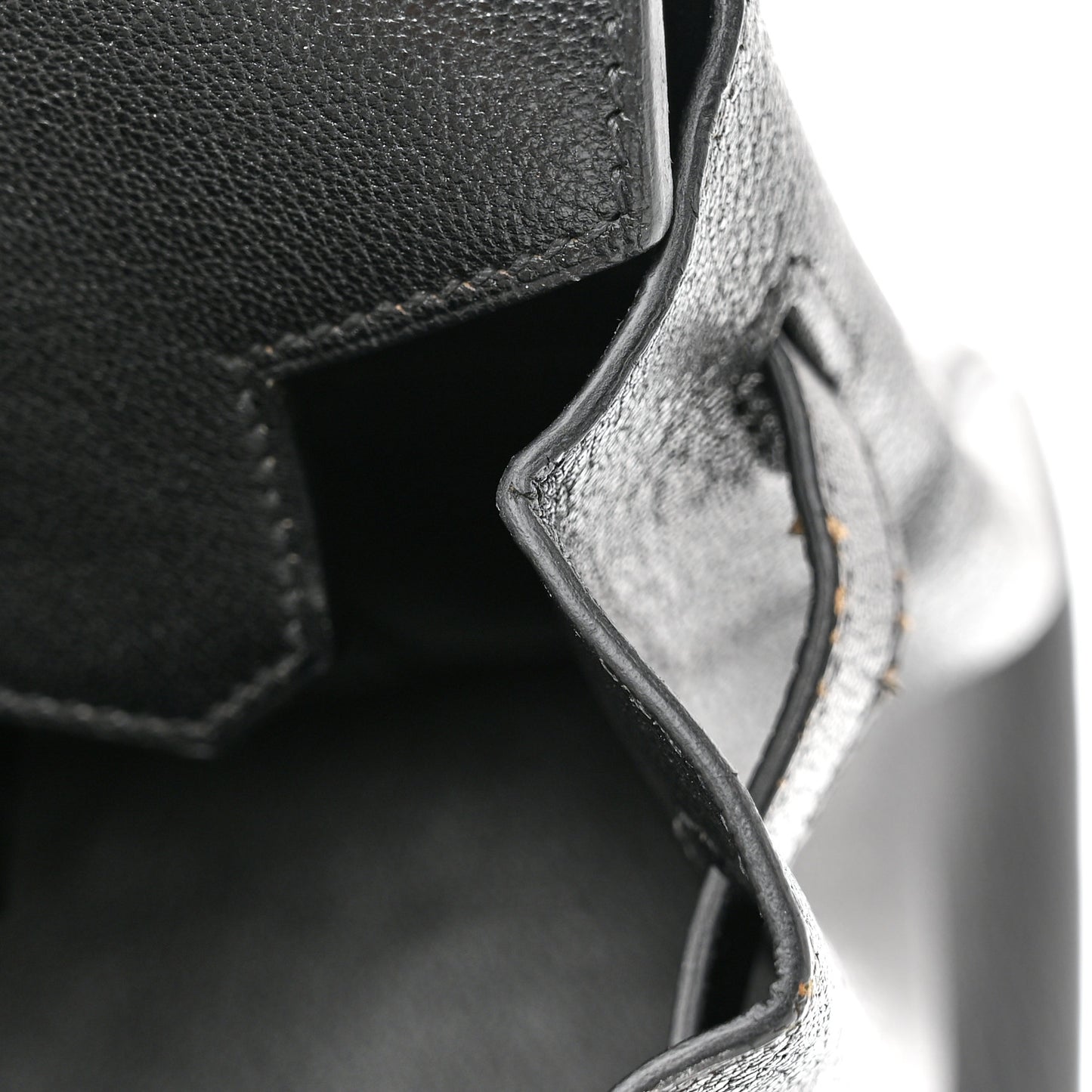 Chevre de Coromandel Birkin 35 Black