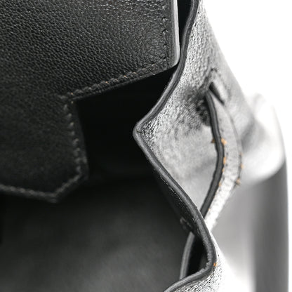Hermes Chevre de Coromandel Birkin 35 Black 19 of 29
