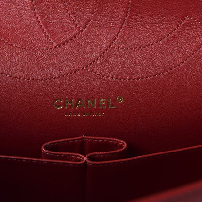 Chanel Aged Calfskin Quilted 2.55 Reissue 227 Flap Red 8 of 11