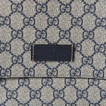 Gucci GG Plus Monogram Messenger Diaper Bag Navy 13 of 13