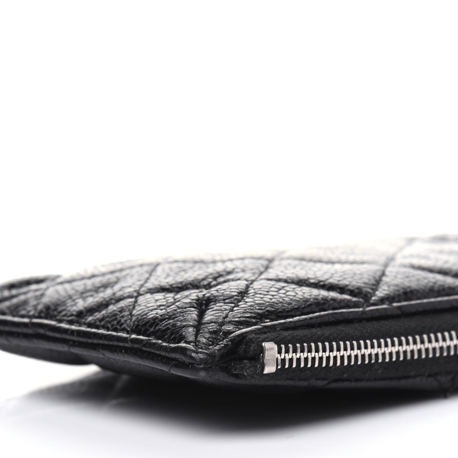Chanel Caviar Quilted Classic Flat Wallet Pouch So Black 9 of 15