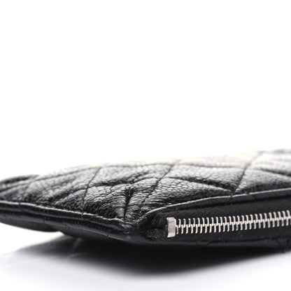 Chanel Caviar Quilted Classic Flat Wallet Pouch So Black 9 of 15