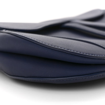 Christian Dior Ultra Matte Calfskin Saddle Bag Blue 9 of 10