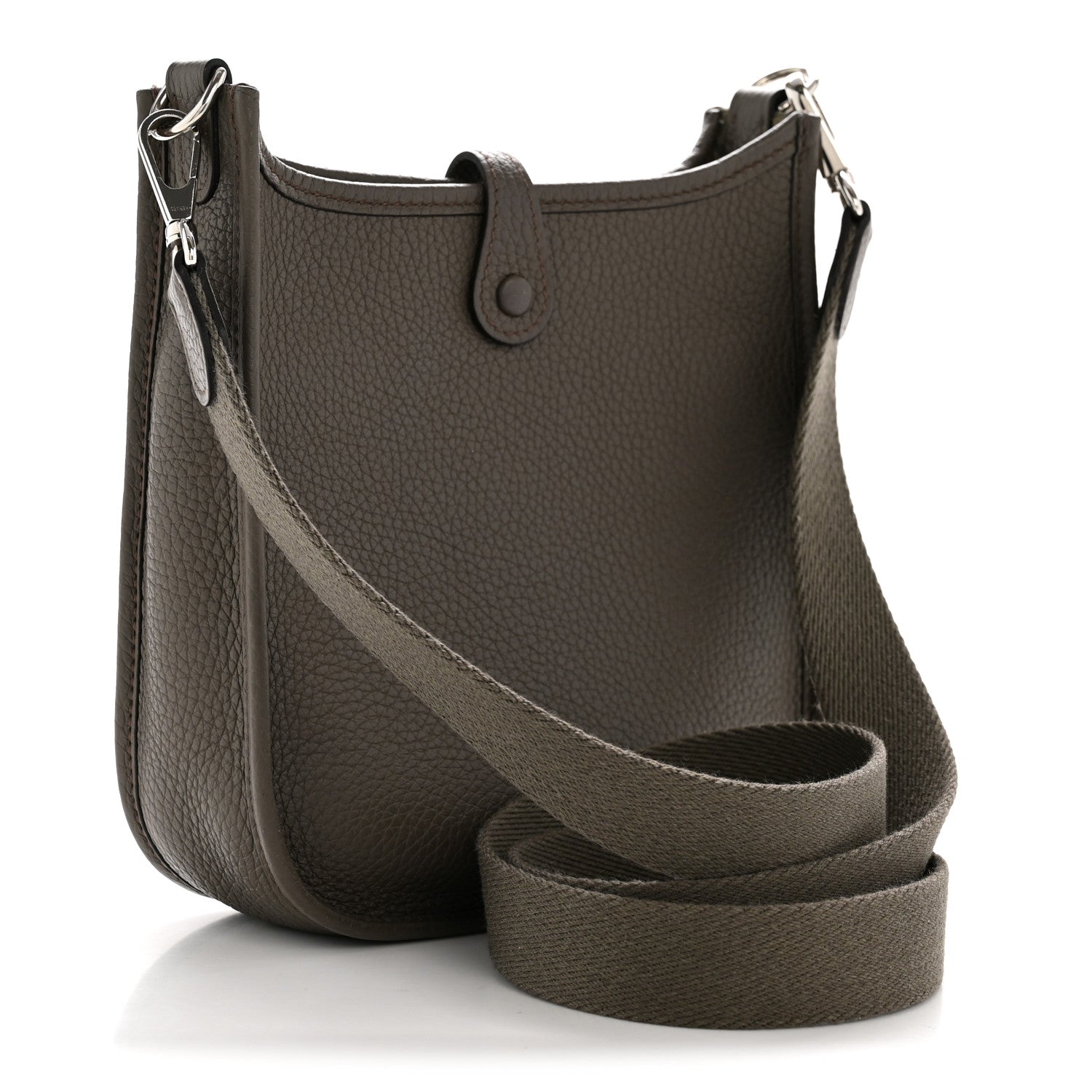 Hermes Taurillon Clemence Evelyne TPM Etain 2 of 11