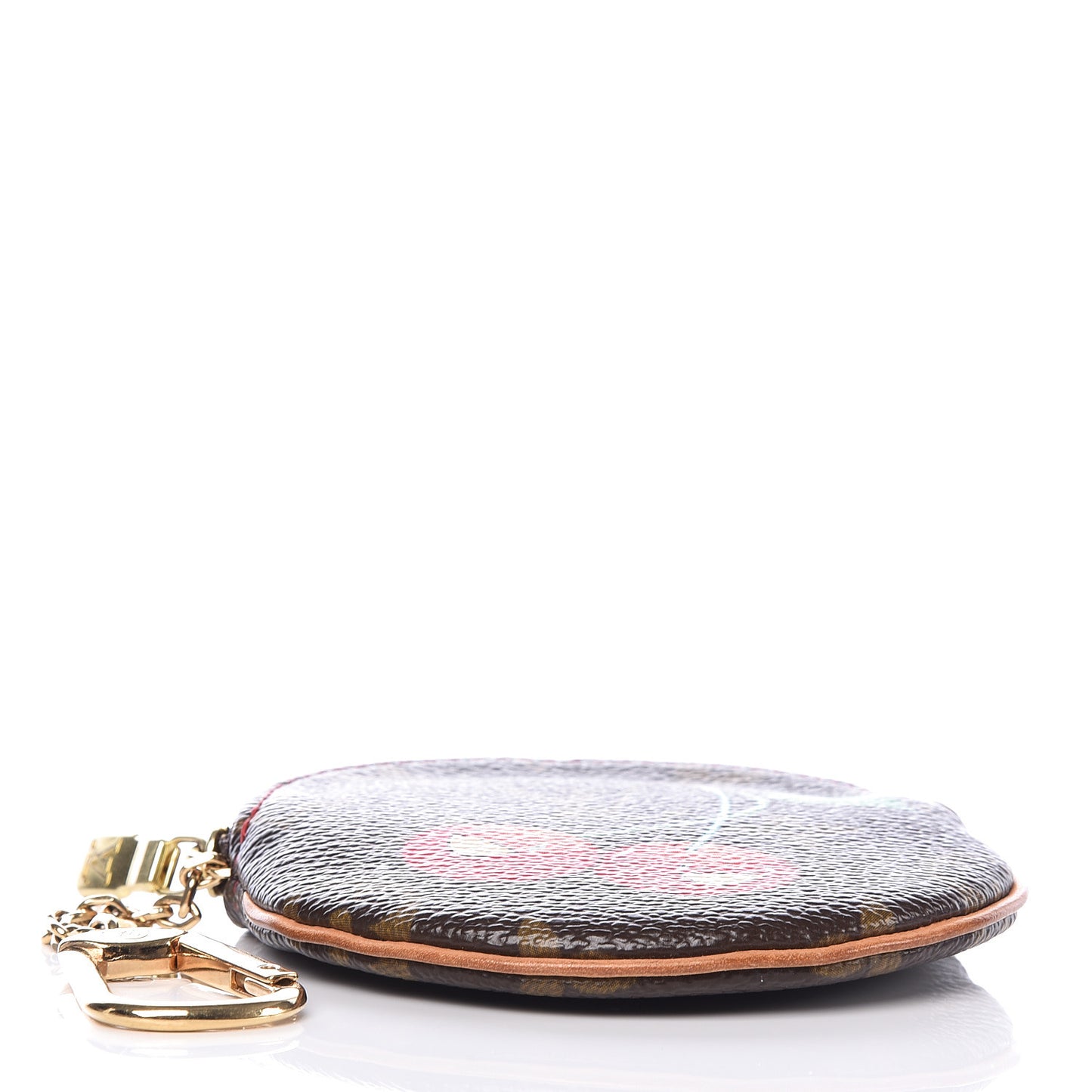 Monogram Cerises Round Coin Purse