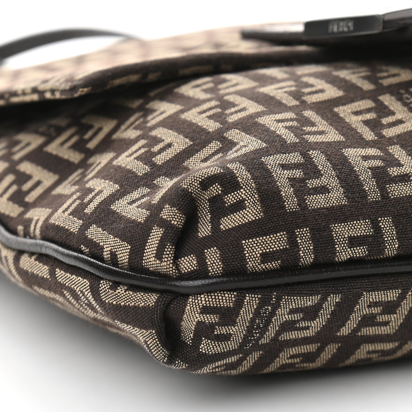 Zucchino Vitello Tube Messenger Bag Testa di Moro Beige