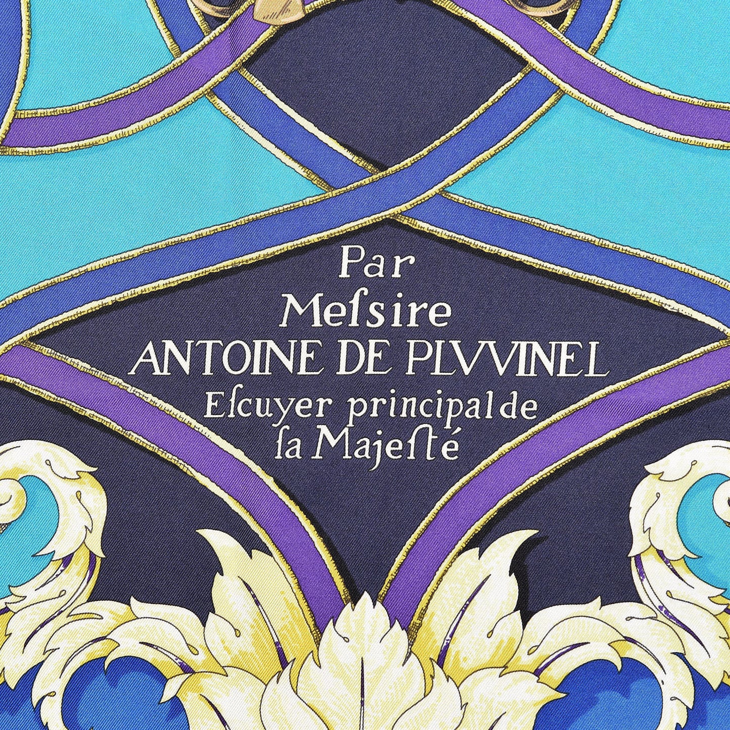 Silk L'Instruction Du Roy Scarf 90