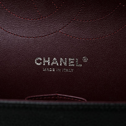 Chanel Caviar Quilted Jumbo Double Flap Black 6 of 9