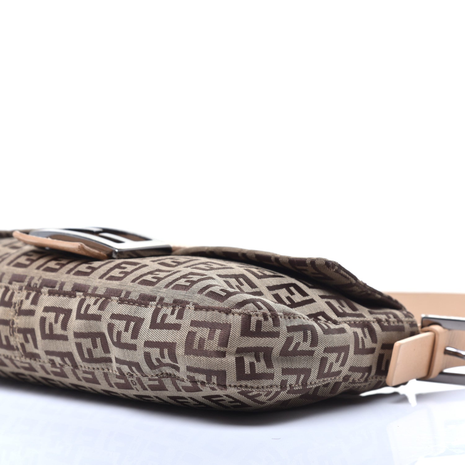 Fendi Zucchino Baguette Tan 8 of 8