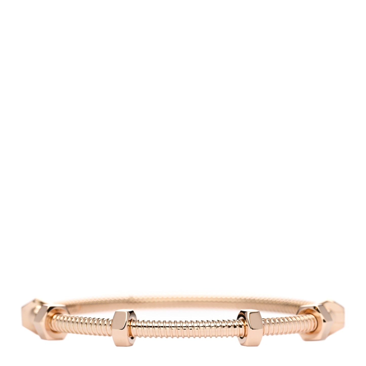 18K Pink Gold Ecrou de Cartier Bracelet 15