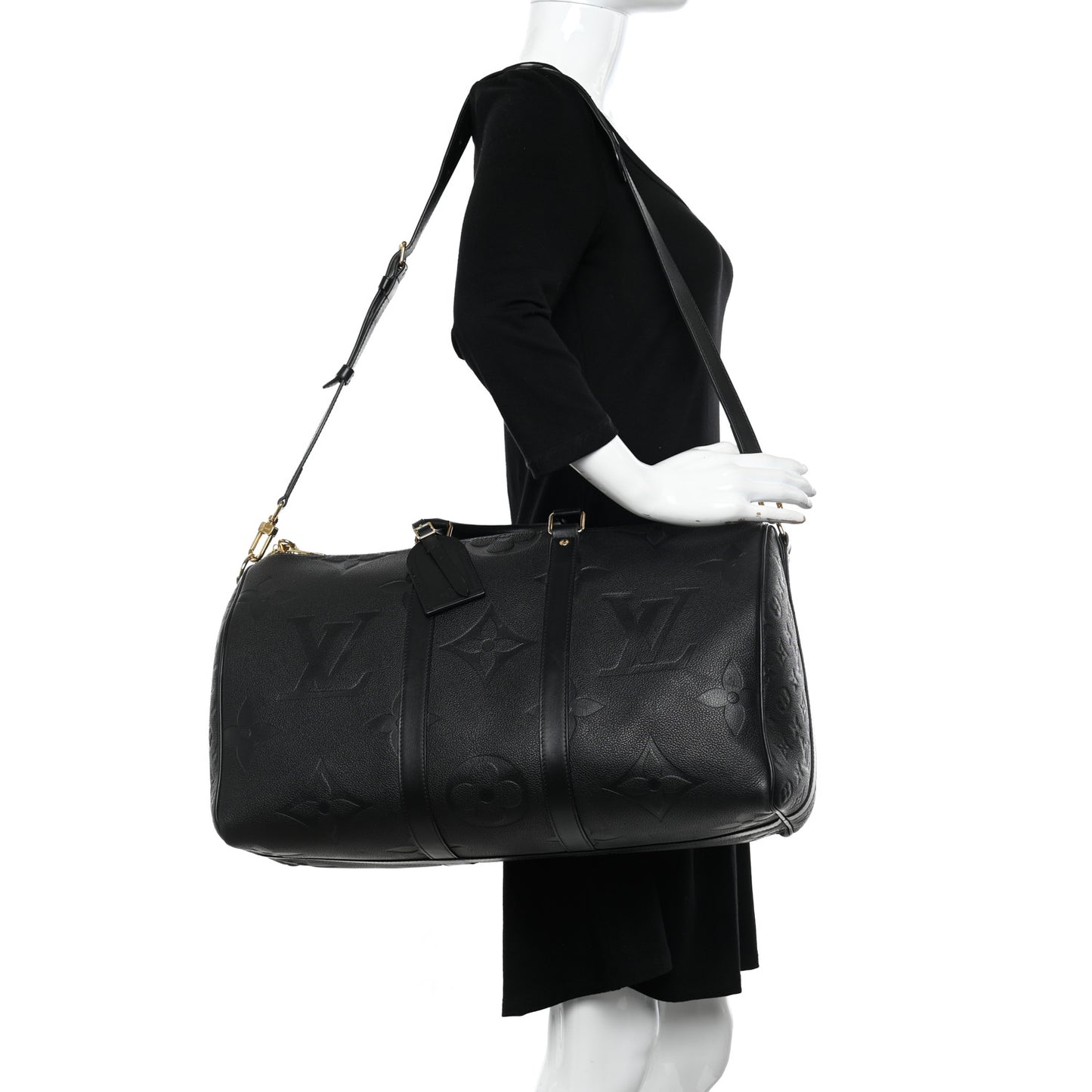 Empreinte Monogram Giant Keepall Bandouliere 45 Black