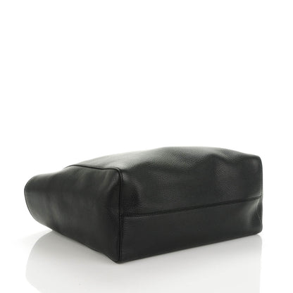 Gucci Pebbled Calfskin Medium Swing Tote Black 4 of 6