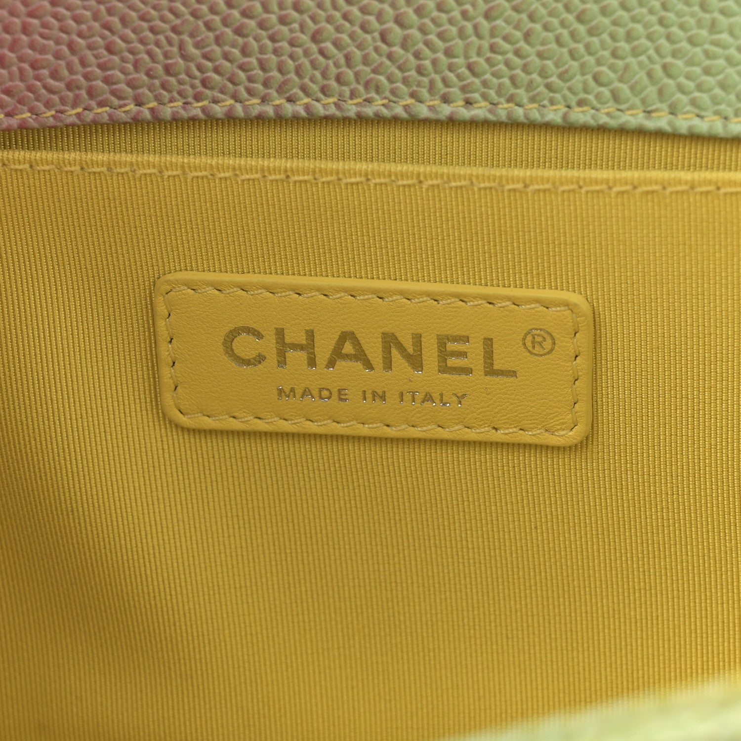 Chanel Caviar Quilted Medium Cuba Rainbow Boy Flap Multicolor 6 of 10