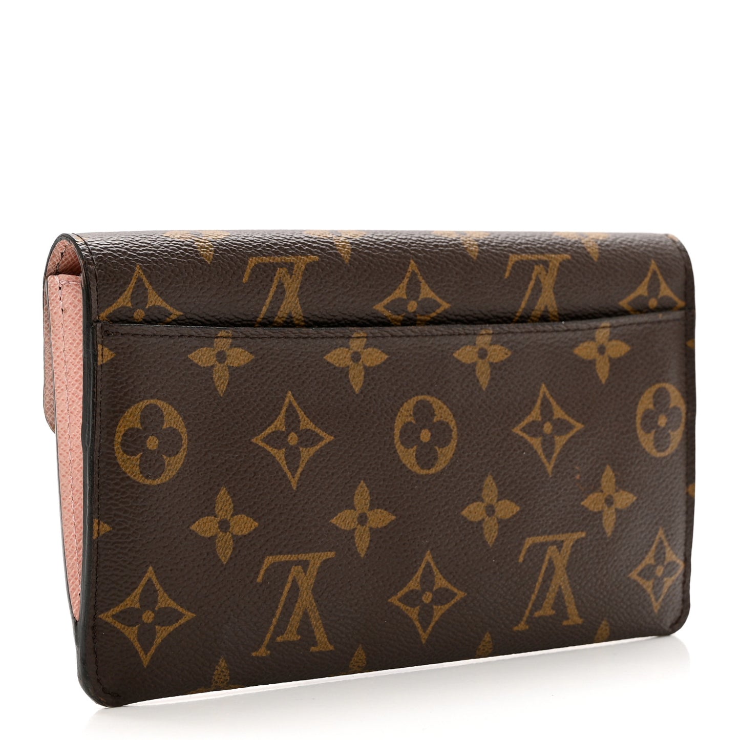 Monogram Jeanne Wallet Rose Ballerine
