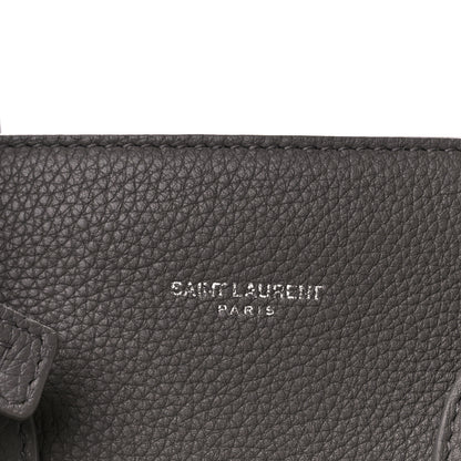Saint Laurent Grained Calfskin Small Supple Sac De Jour Earth 7 of 12
