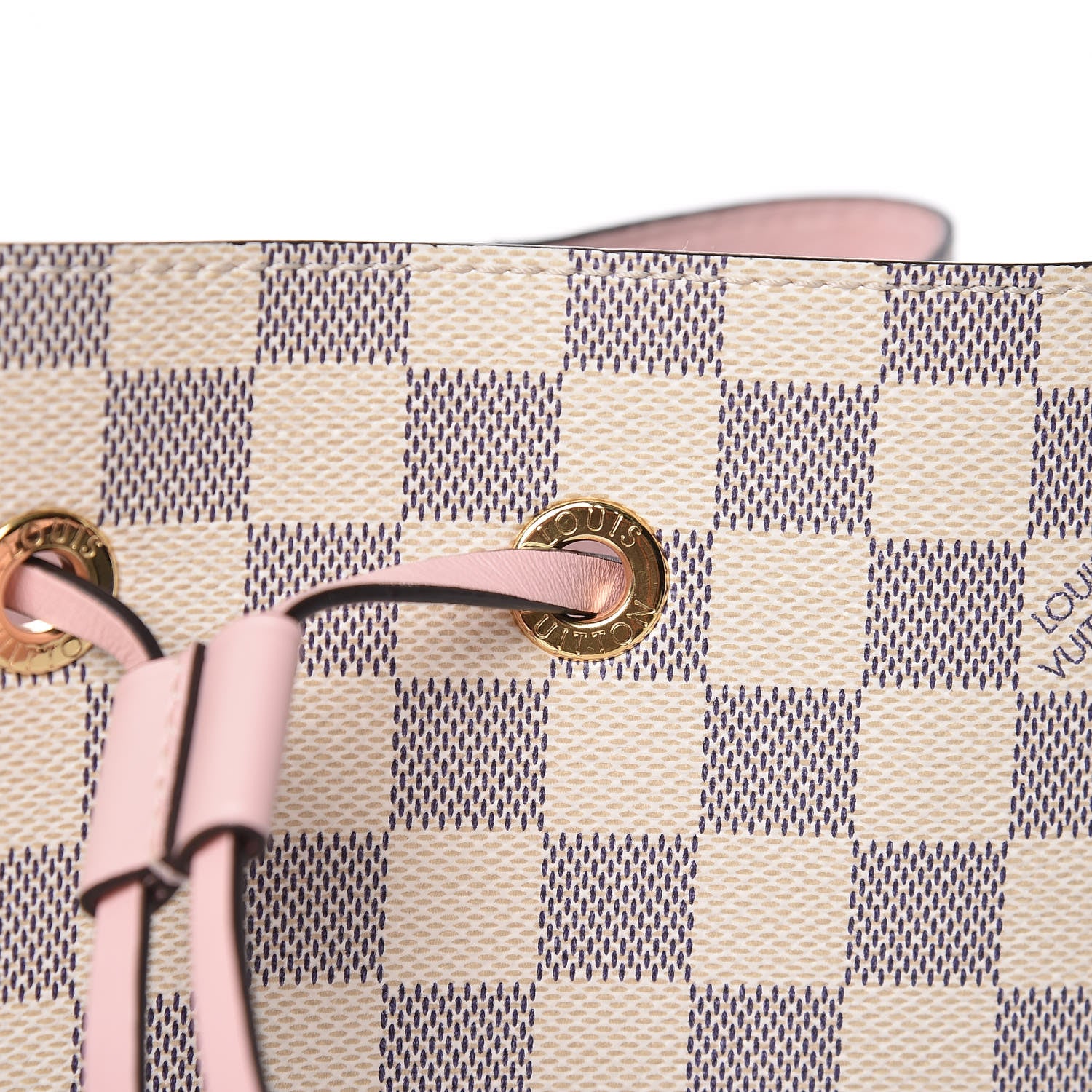 Louis Vuitton Damier Azur Neonoe MM Eau De Rose 10 of 11