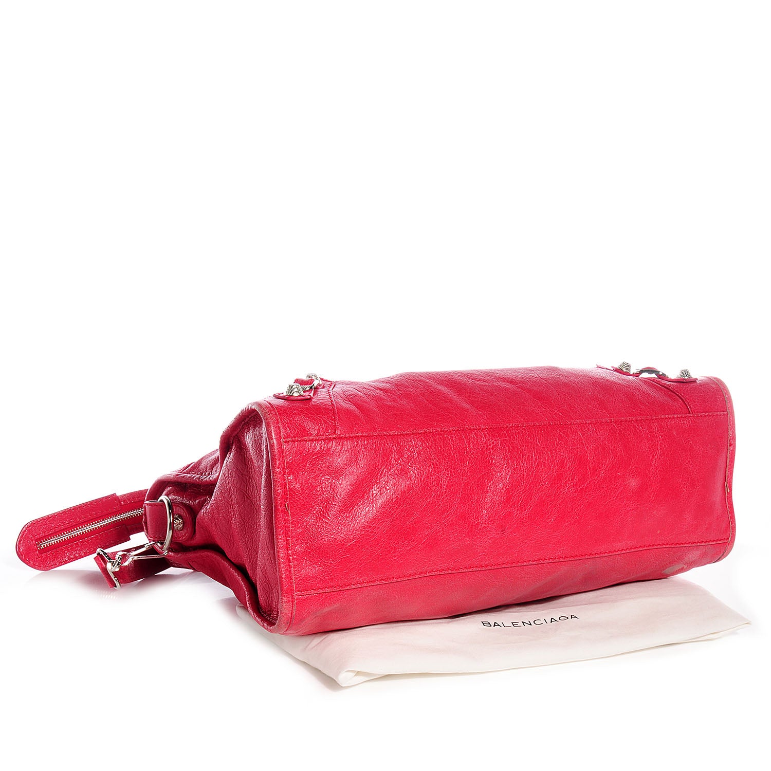 Balenciaga Agneau Giant 12 Silver Hardware City Rose Thulian 4 of 12