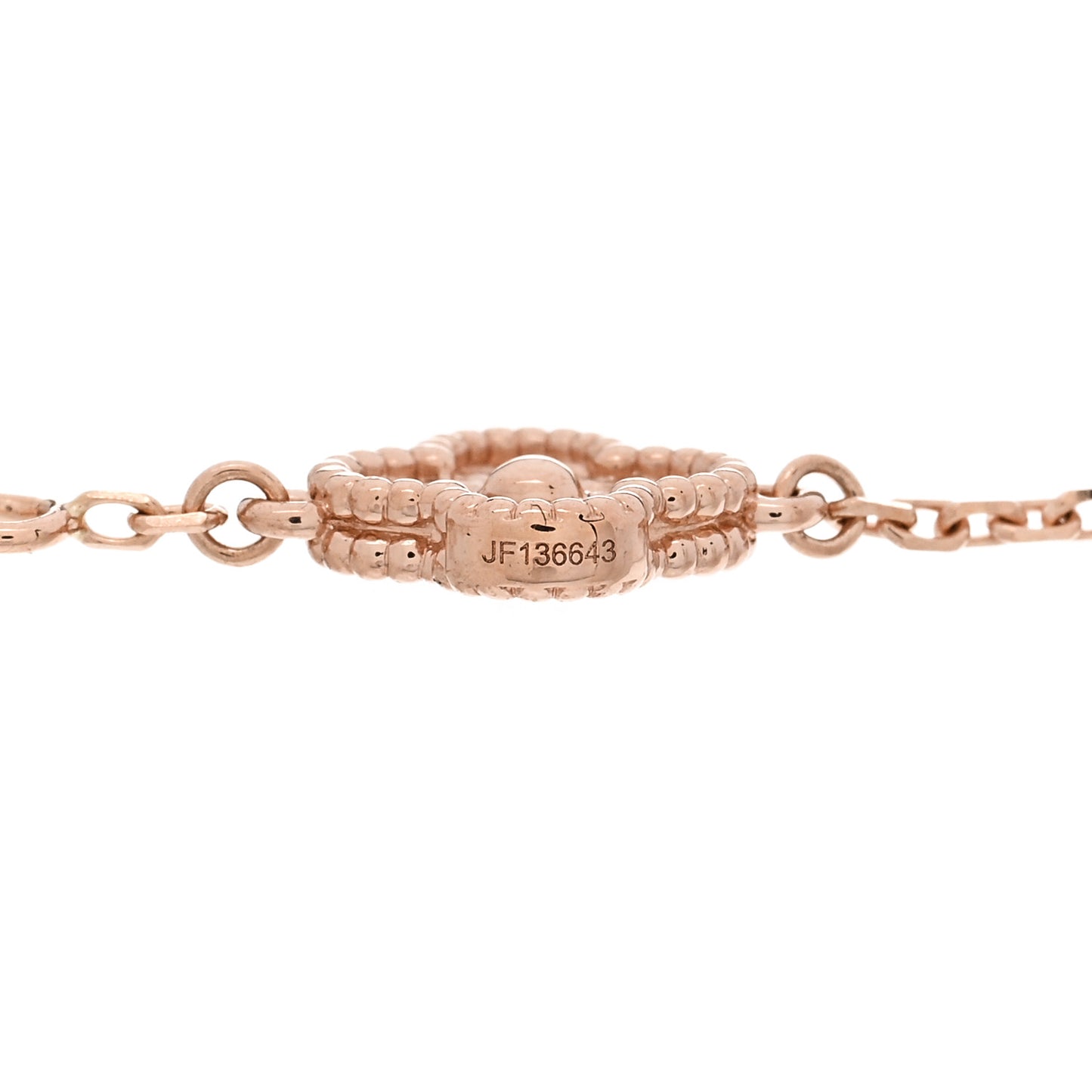 18K Rose Gold 6 Motifs Sweet Alhambra Bracelet
