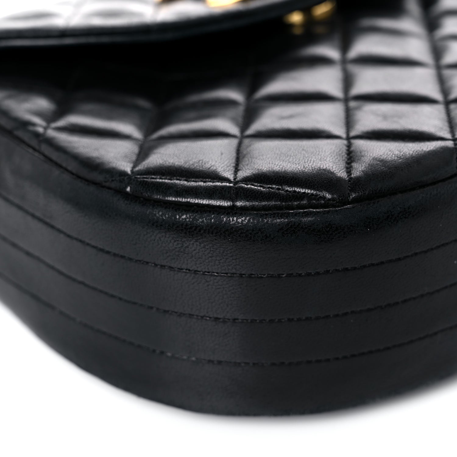 Chanel Lambskin Quilted Small Single Flap Black 14 of 18