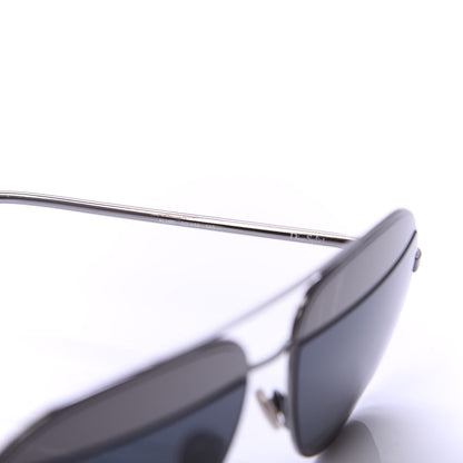 Christian Dior Split 1 Aviator Sunglasses Silver 5 of 8