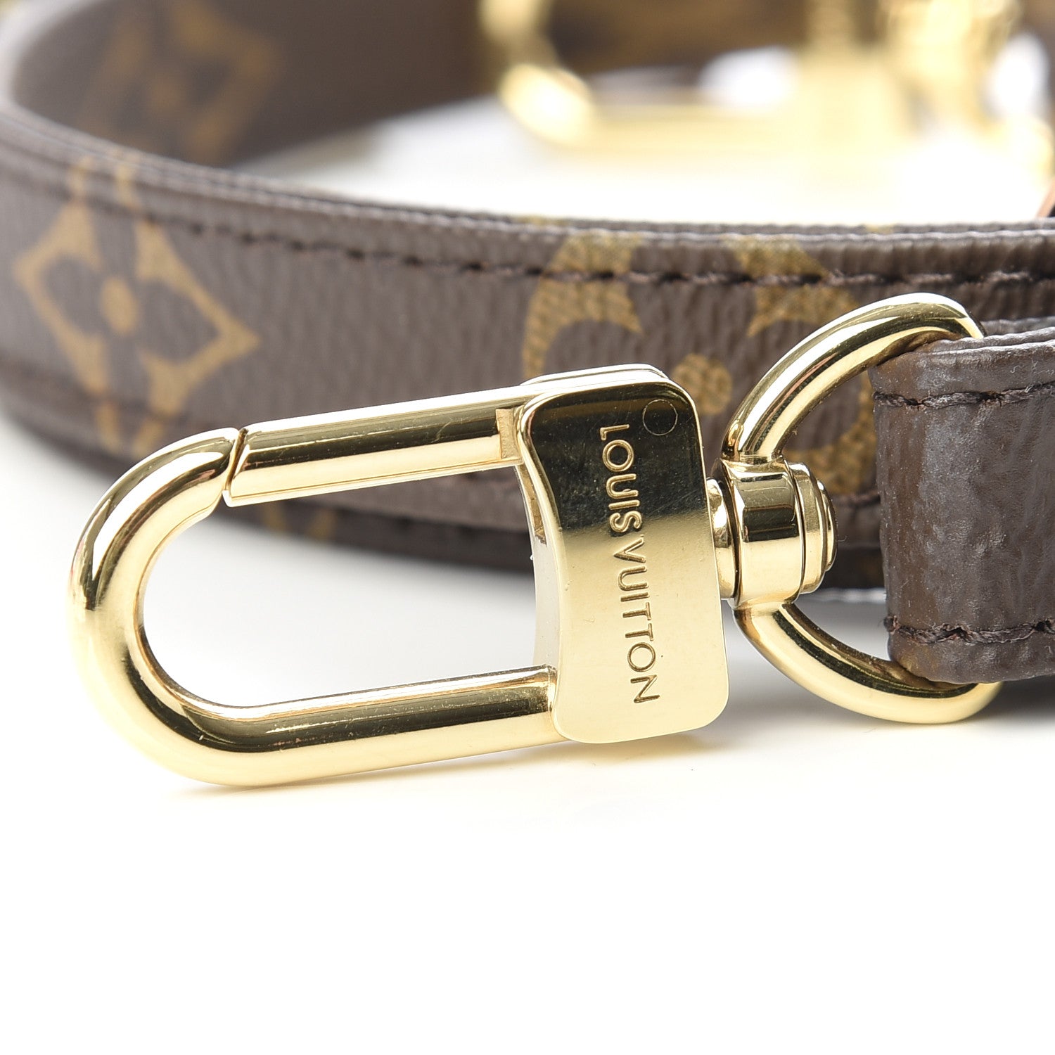 Louis Vuitton Monogram 16mm Adjustable Shoulder Strap 3 of 5