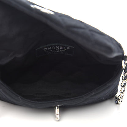 Chanel Jersey Quilted Mini Flap Black 5 of 10
