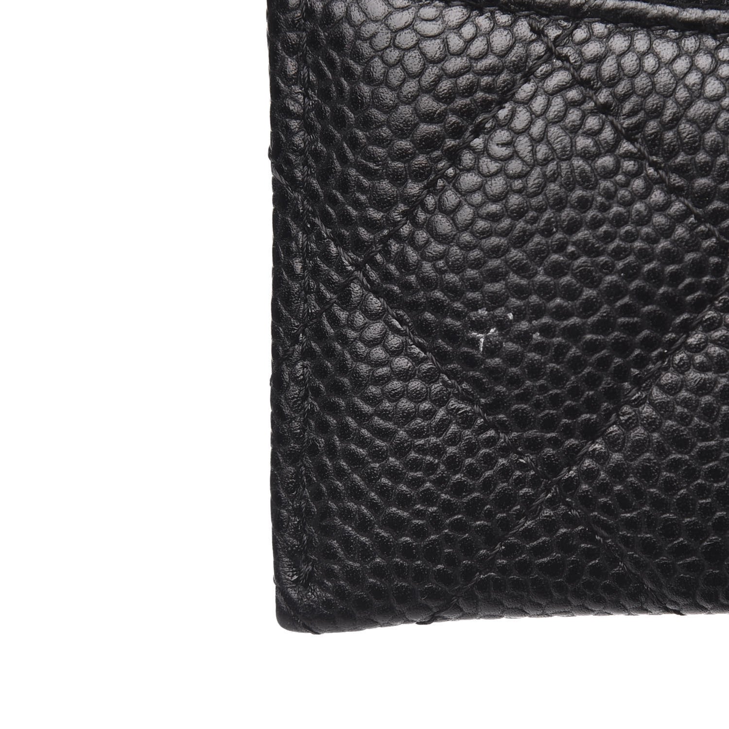 Chanel Caviar Quilted Card Holder Black 9 of 10
