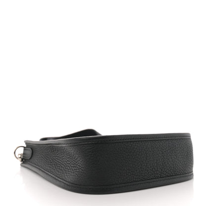 Hermes Taurillon Clemence Evelyne TPM Black 4 of 10