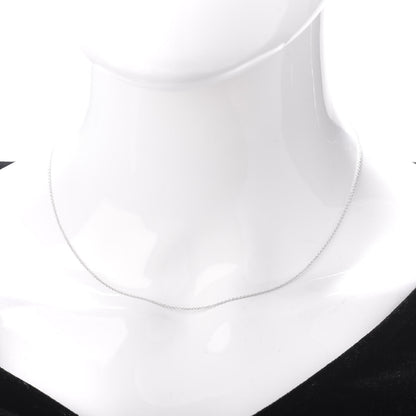 Tiffany 18K White Gold Chain Necklace 16" 2 of 4