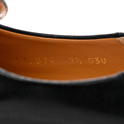 Gucci Goatskin Mens Horsebit Loafers 9.5 Black 6 of 12