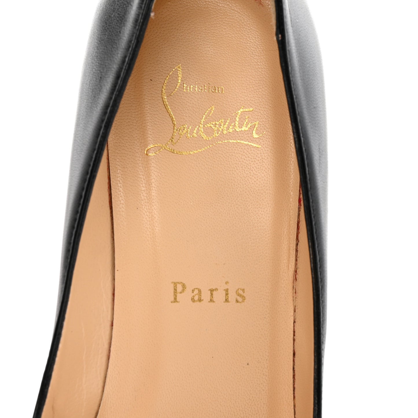 Shiny Nappa Pigalle Plato 100 Pumps 37.5 Black
