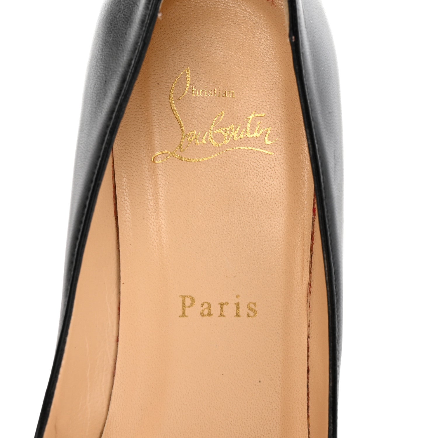 Christian Louboutin Shiny Nappa Pigalle Plato 100 Pumps 37.5 Black 7 of 15