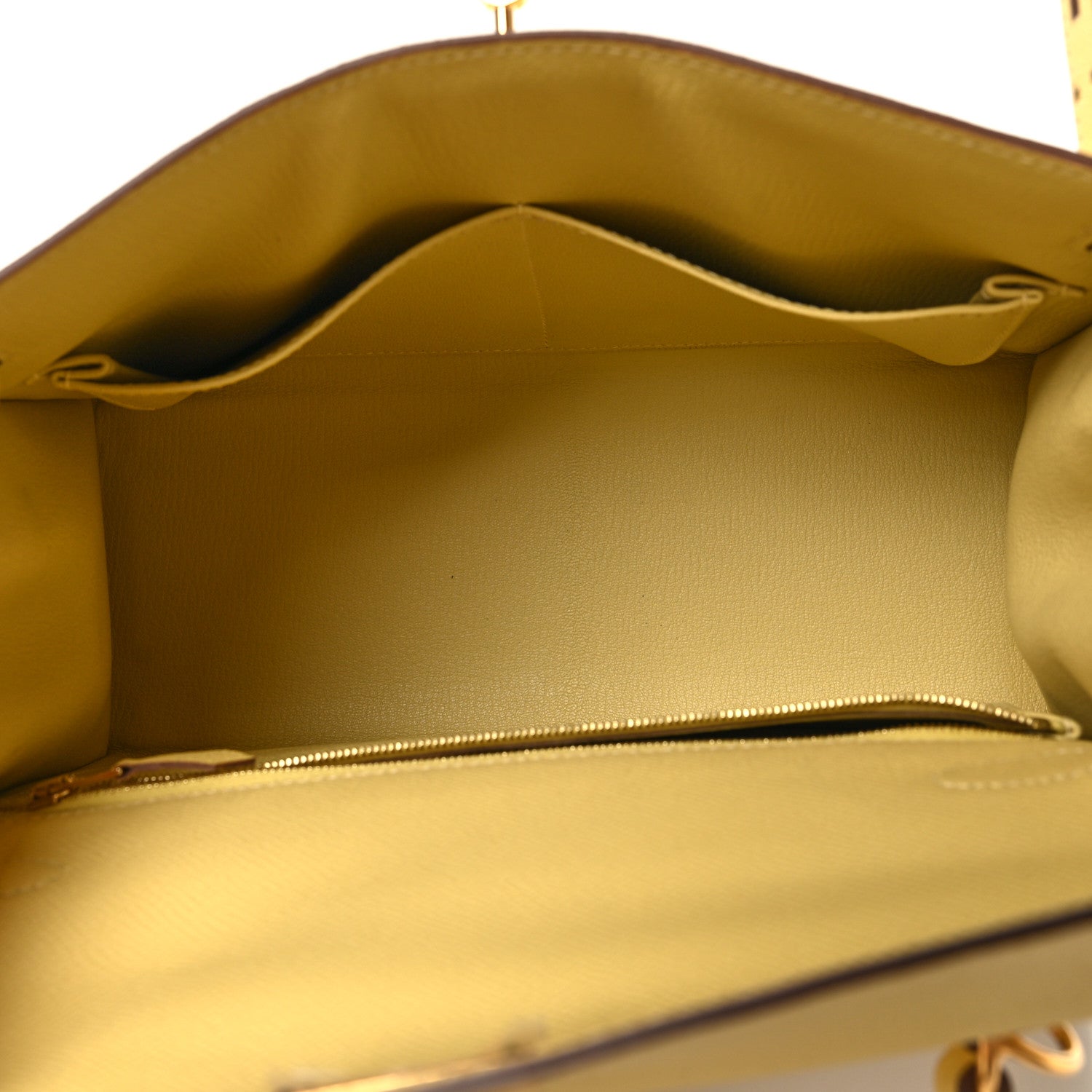 Hermes Epsom Kelly Sellier 28 Jaune Poussin 5 of 12