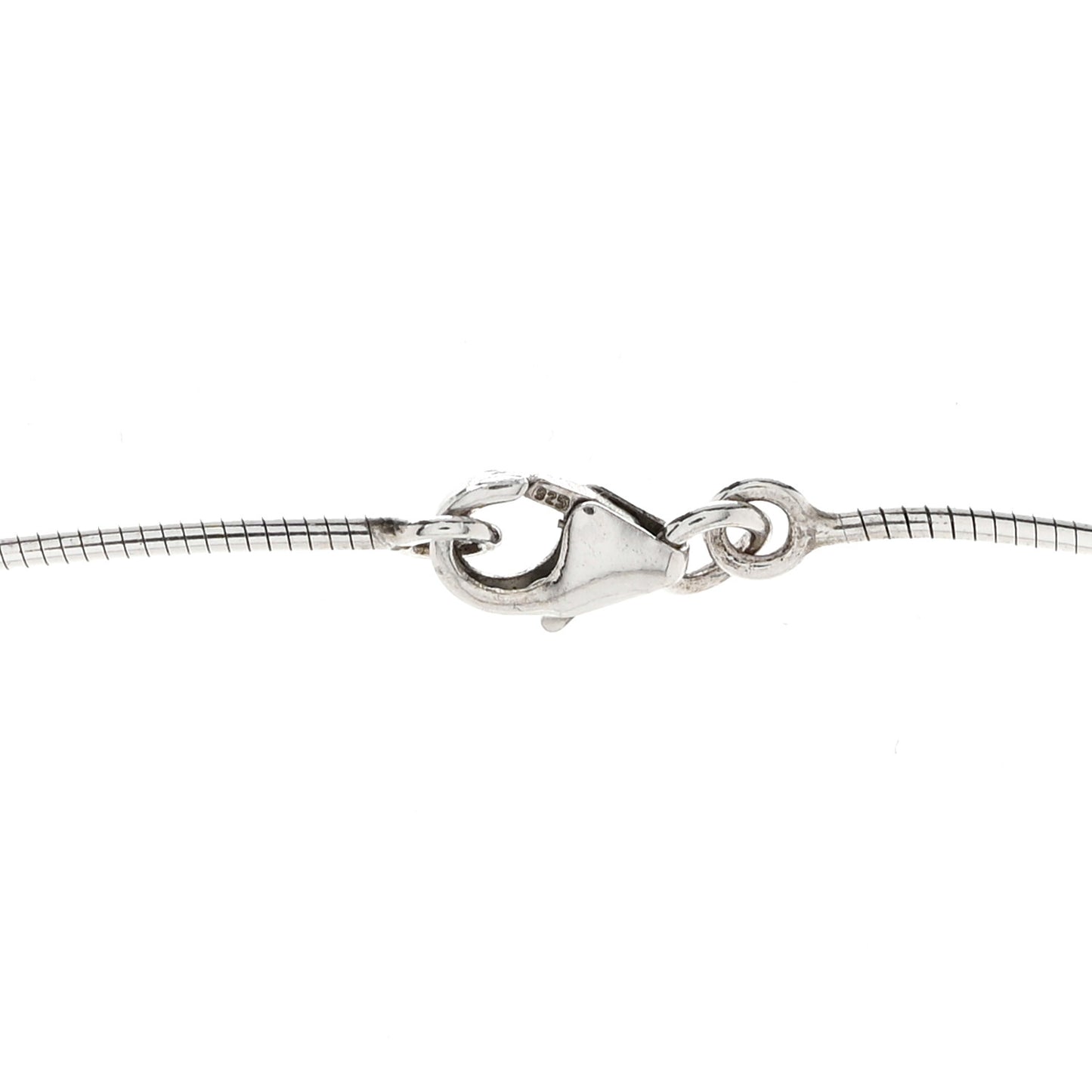 Lacquered Cage d'H Pendant Necklace Rose