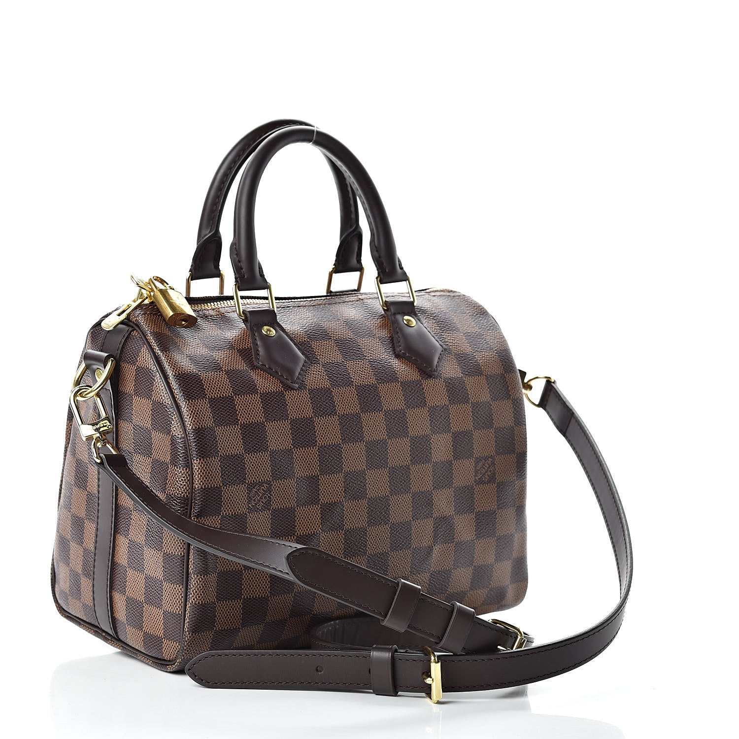 Louis Vuitton Damier Ebene Speedy Bandouliere 25 3 of 12