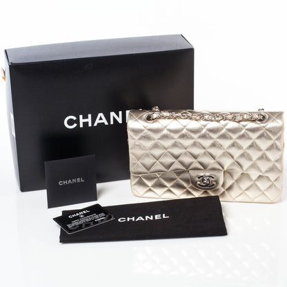 Chanel Lambskin Medium Double Flap Gold 10 of 10