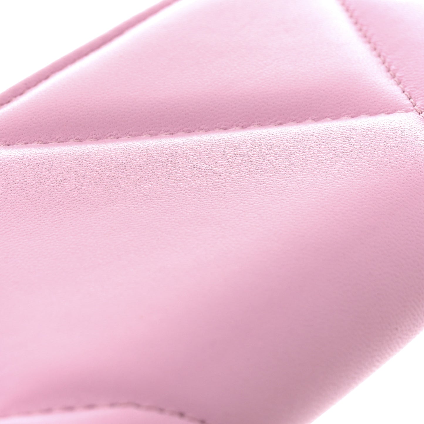 Lambskin Quilted Chanel 19 Flap Wallet Pink