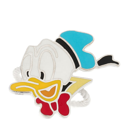 Gucci X DISNEY Sterling Silver Enamel Donald Duck Ring 52 6 1 of 4