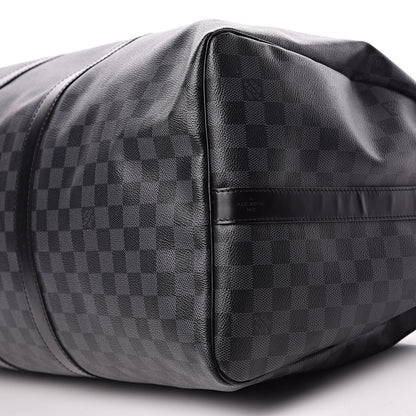 Louis Vuitton Damier Graphite Keepall Bandouliere 55 11 of 14