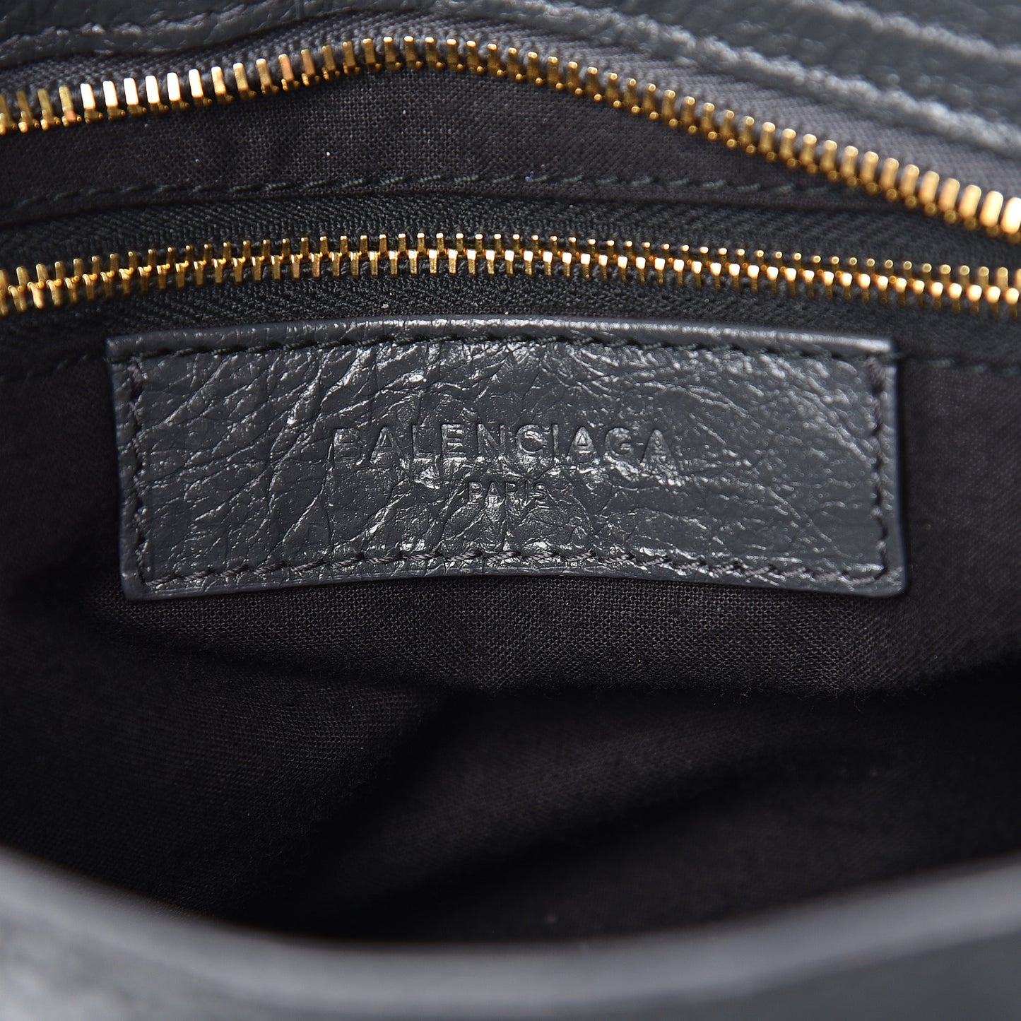 Agneau Giant 12 Gold Hardware City Gris Fossile